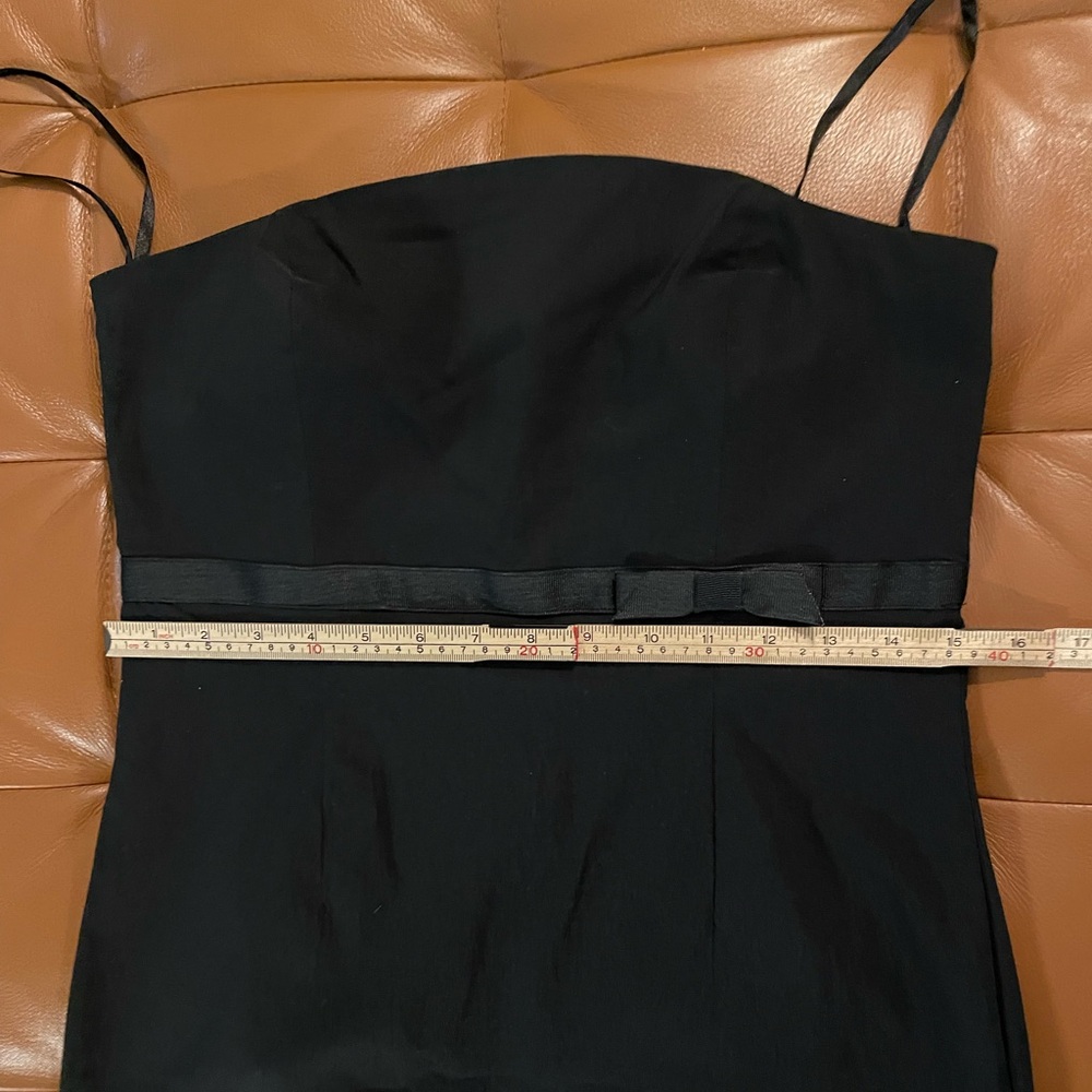 Express Stretch Strapless Dress. Black. Size 10. EUC. Measurements in pictures. - Picture 9 of 15